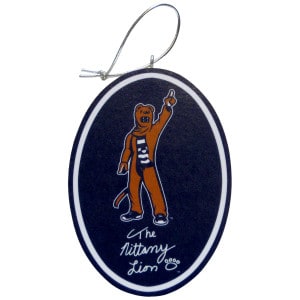 ornament Penn State Nittany Lion Mascot with signature